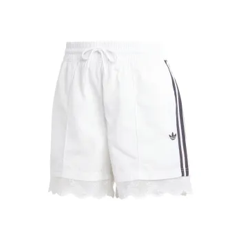 Adidas Originals 3 Stripes Casual Shorts Women's White