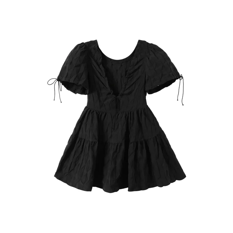 Adeworn Short Sleeved Dress Women's-0