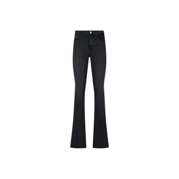 FRAME Low-Rise Flared Jeans