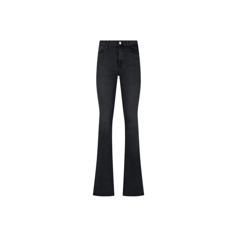 FRAME Low-Rise Flared Jeans-0