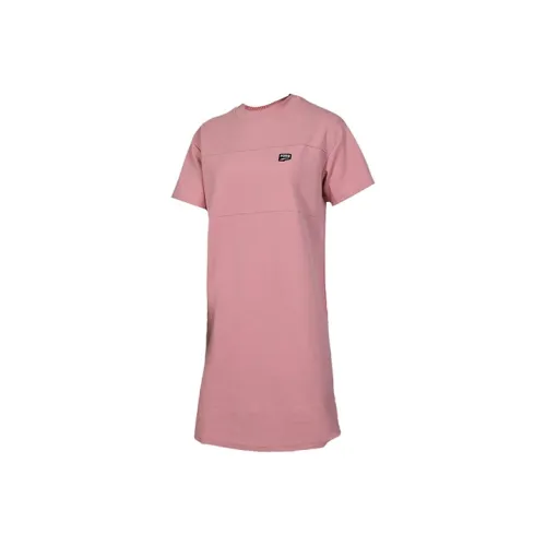 PUMA Short Sleeved Dresses Women's Pink