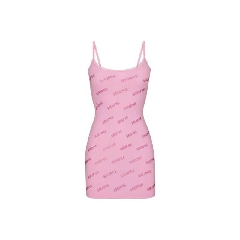 Skims Slip Dresses Women's Pink-0
