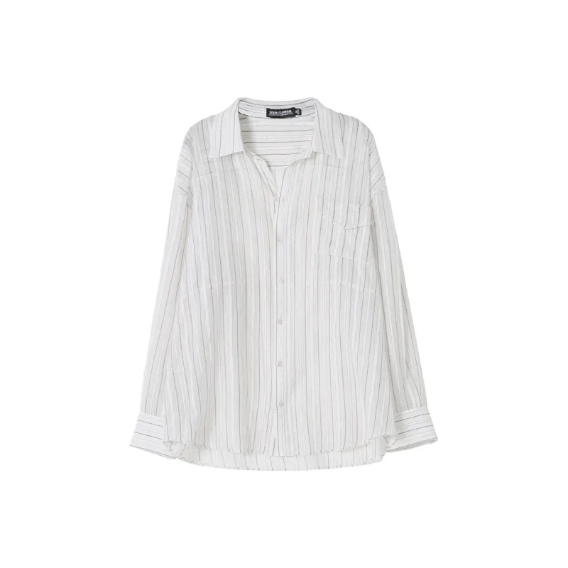 SOON FLOWER Shirt Women's White-0