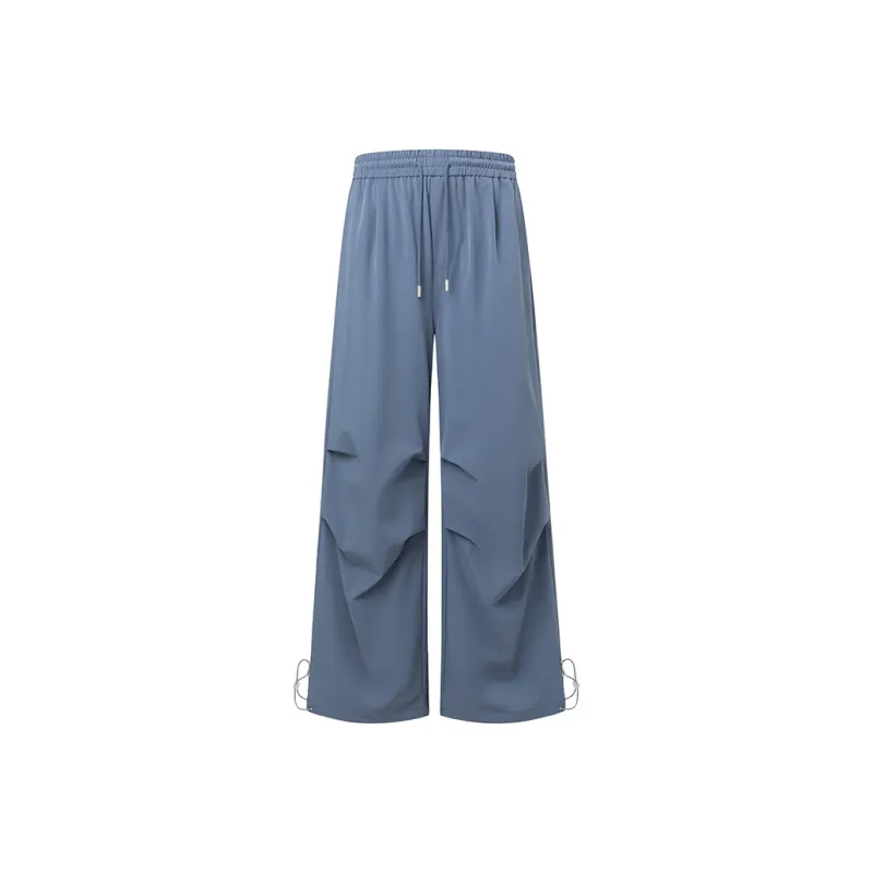 ZAZN Casual Pants Women's Navy Blue-49