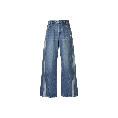 Adidas Originals AW24 Jeans Women
s Denim Blue