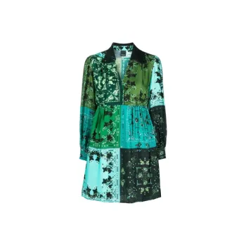 PINKO Long-Sleeved Dresses Women's Green
