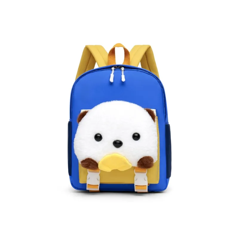 Yalu Nylon Backpack Regular Unisex White/Violet/Blue/Dark Blue/Pink-8