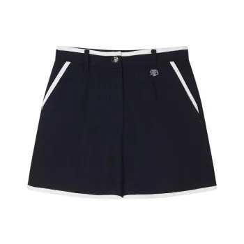 Teenie Weenie Casual Shorts Women's Navy Blue