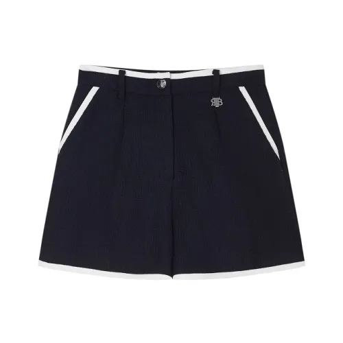 Teenie Weenie Casual Shorts Women's Navy Blue