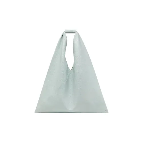 MM6 Maison Margiela Calfskin Handbag Regular Women's Gray Green