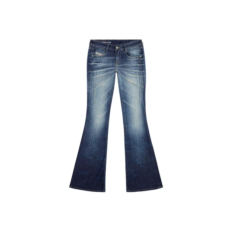 DIESEL Women's D Ebbey Bootcut And Flare 1969 09i03 Jeans Dark Blue-0