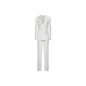 ALBERTA FERRETTI Business Suits Women's White
