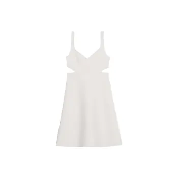 THEORY Sleeveless Dresses Women's White