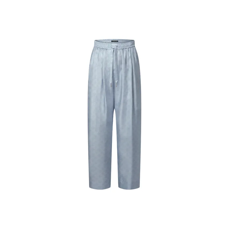 LOUIS VUITTON SS25 Casual Pants Women's Blue-0