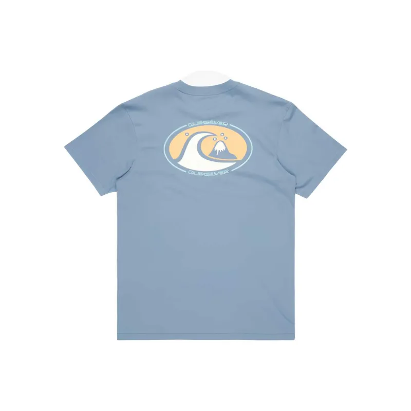 Quiksilver T Shirt Men's Crown Blue-1