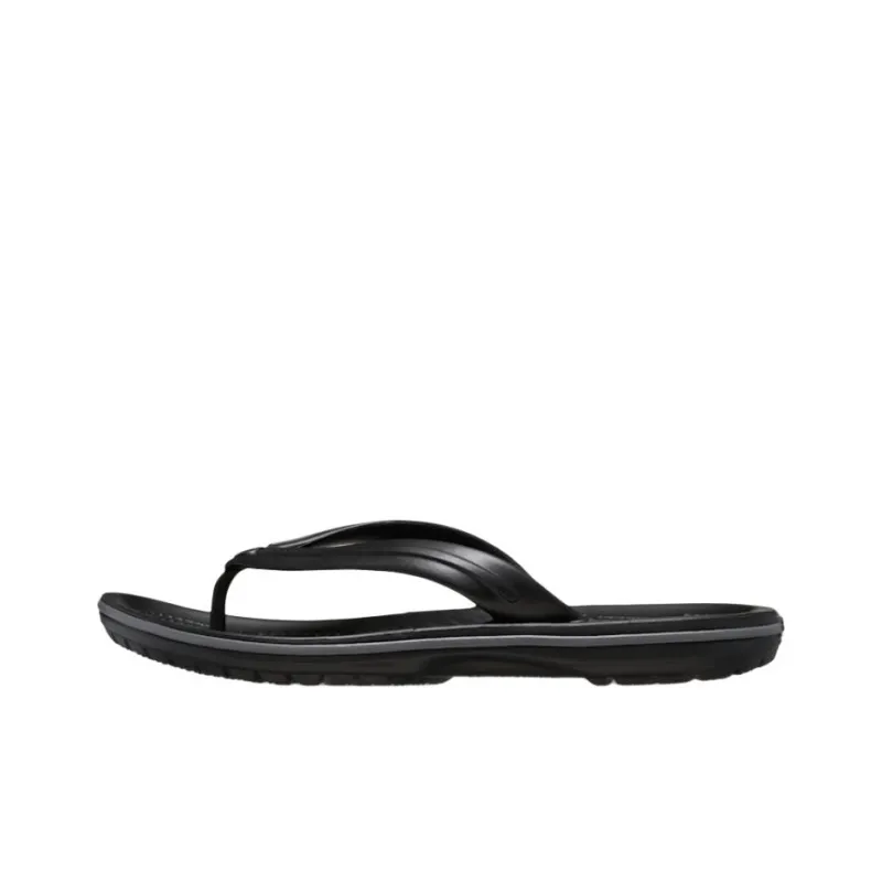 Crocs Crocband Abrasion Resistant Flip Flops Unisex Black-0