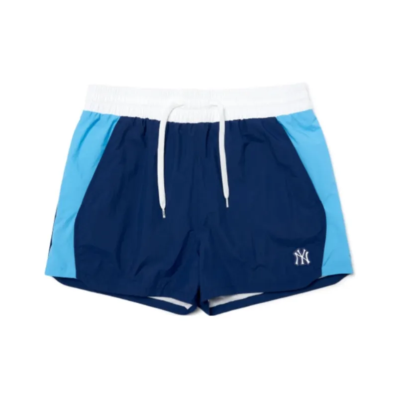 MLB New York Yankees Casual Shorts Women's Marine Blue-0