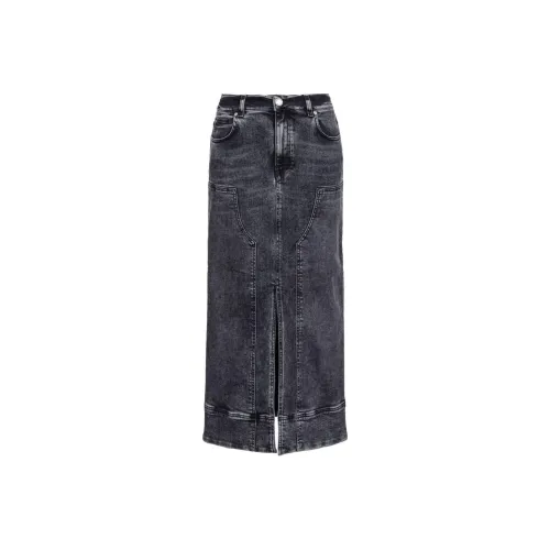 Rick Owens DRKSHDW Soft Edfu Ruched Maxi Skirt