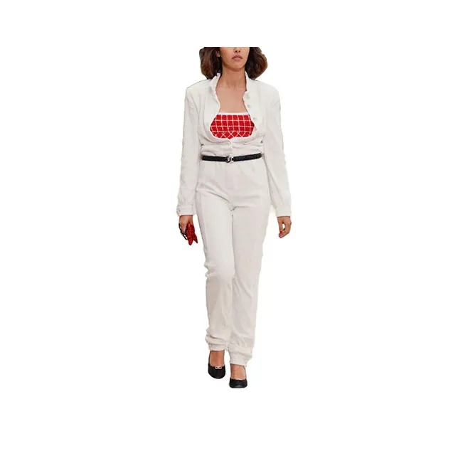 CHANEL Jumpsuits Women's White-0