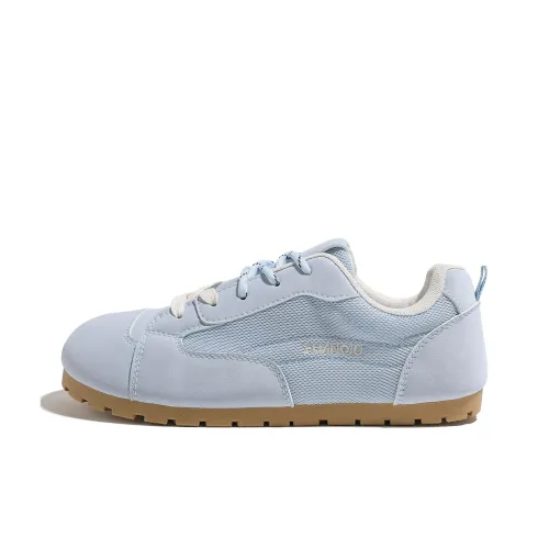 HUANQIU Cushioning, Lightweight, Breathable Low Top Skateboard Shoes Women's Blue