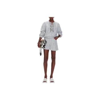 CHANEL Casual Shorts Women's Black White