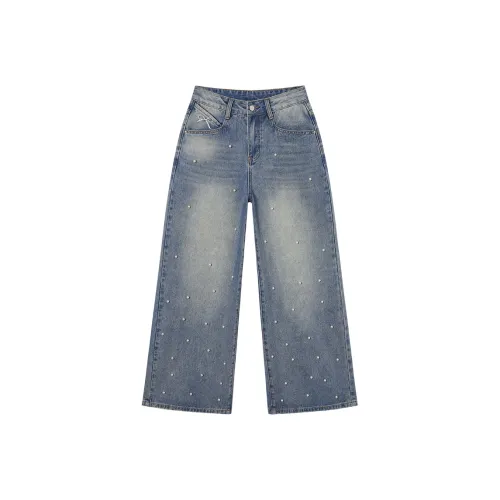 EPTISON WOMAN 데님 블루 여성 청바지