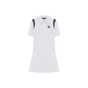 Teenie Weenie Short Sleeved Dress Women's White