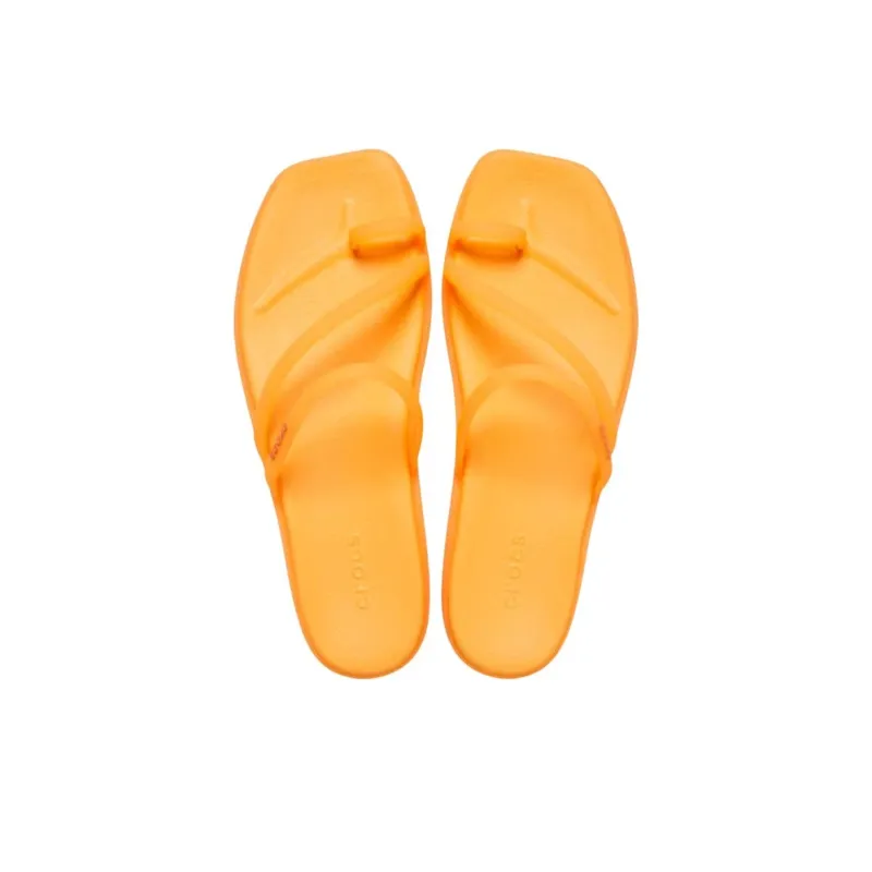 Crocs Abrasion Resistant Slide Slippers Unisex Orange-3