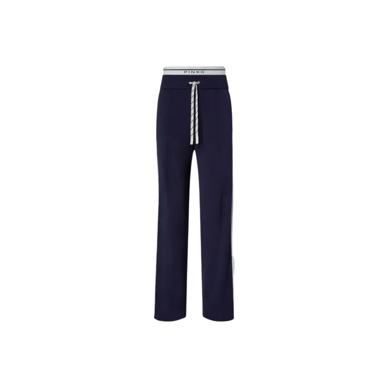 PINKO Logo waistband Track Pants-0