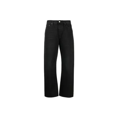 TOTEME Twisted-Seam Belt-Looped Jeans