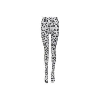 Balenciaga Leggings Slim Fit Women's White