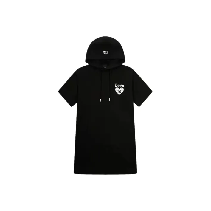 MLB Short Sleeved Dresses Women's Black-0