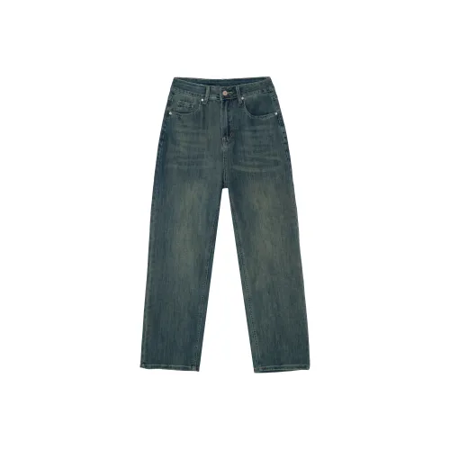 FAWENXIANGZI Jeans Women's Blue