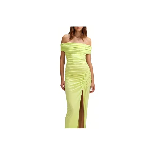 Self-portrait Sleeveless Dresses Women's Fruit Green