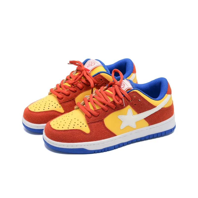 Teddy Bear Collection Coverage Slip Resistant, Abrasion Resistant, Lightweight Low Top Skateboard Shoes Unisex-8