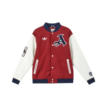 Adidas Originals Puffer Jacket Unisex Elegant Dark Reddish Purple