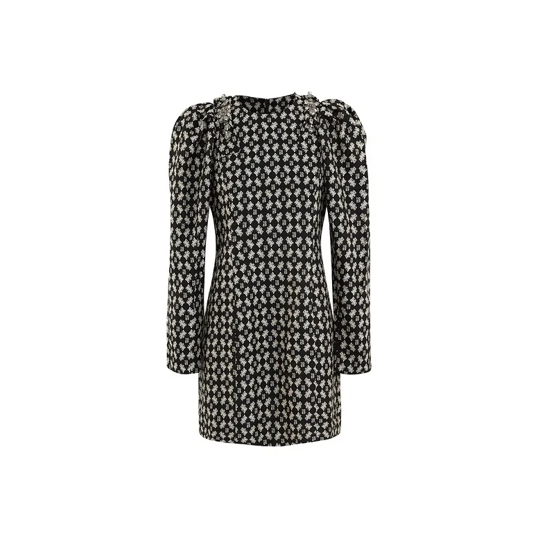 D'zzit Long-Sleeved Dresses Women's Black-0