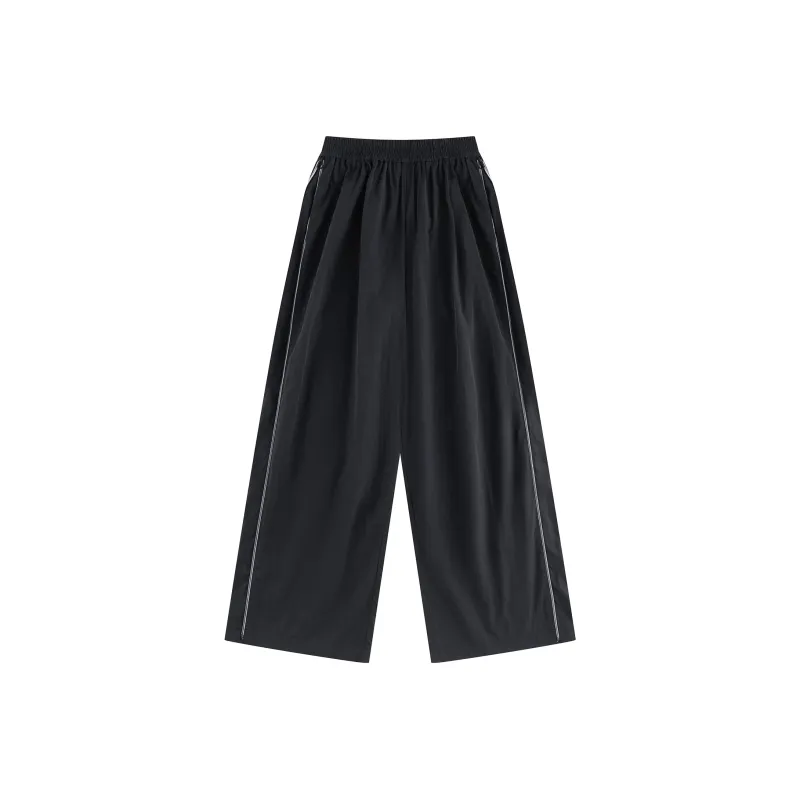 QISENYAR Casual Pants Women's Black-0