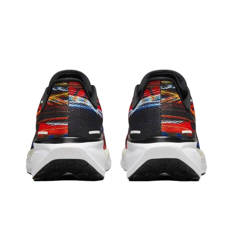 Nike Pegasus 41 Anti Slip Wear Resistant Low Top Casual Running Shoes Men's Black Red-4