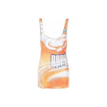 DIESEL Slip Dresses Women's Orange