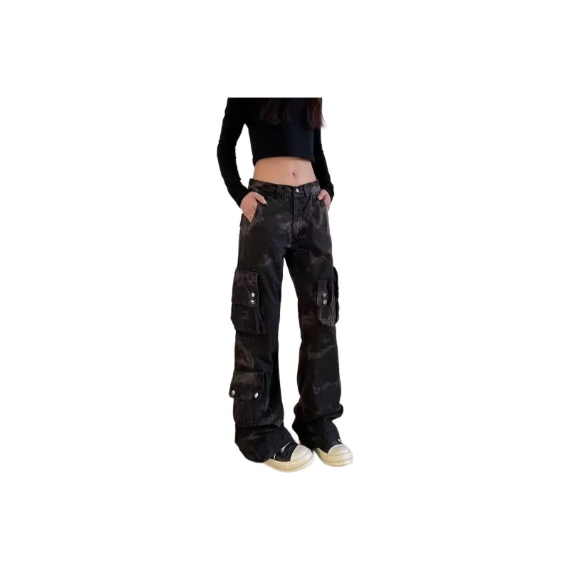 Concubine Zhu Jeans Unisex Black-0