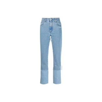 OFF WHITE SS21 Jeans Women's Blue