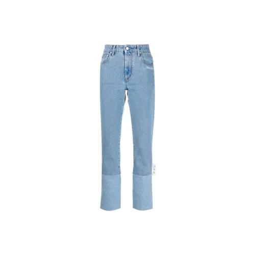 OFF-WHITE SS21 Jeans Women's Blue