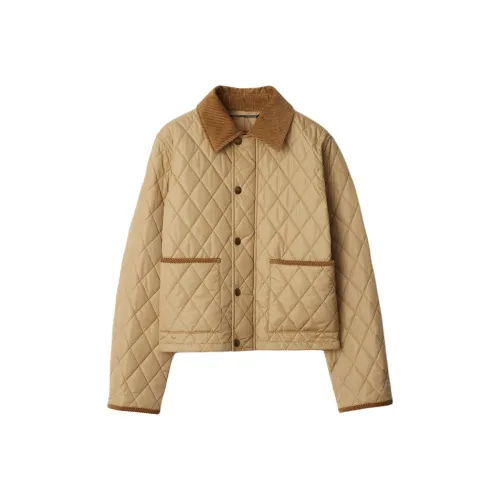 Burberry Quilted Long Sleeved Jacket
