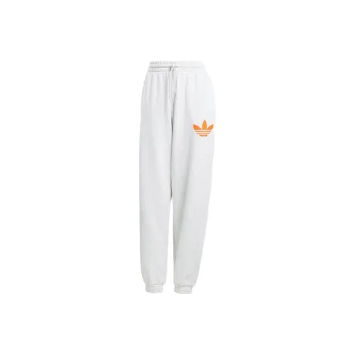 Adidas Originals Knitted Sports Pants Women's Light Gray