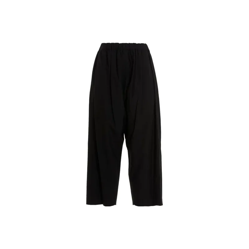 COMME DES GARCONS SHIRT Knitted Sweatpants Women's Black-0