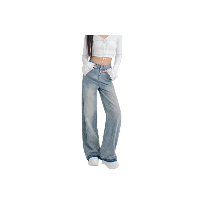FAIRWHALE Jeans Women's Vintage-0