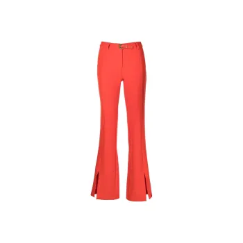 VERSACE JEANS COUTURE SS22 Flared Pants Jeans Women's Red