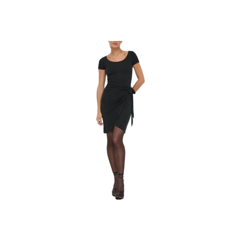 GUESS Short-Sleeved Dresses Women's Black-0