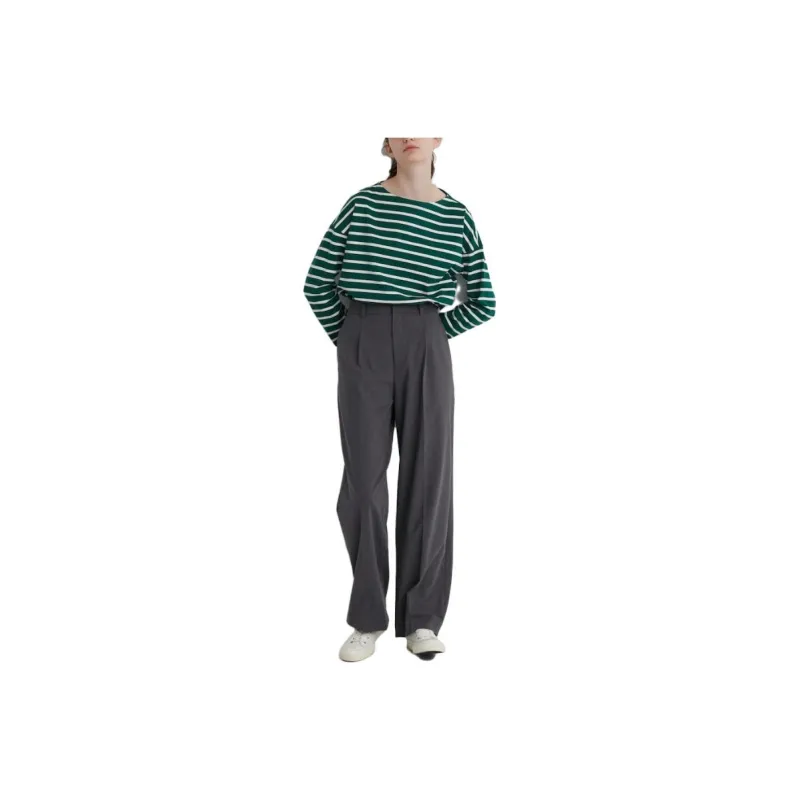 UNIQLO Suit Trouser Women's Lead Gray-0
